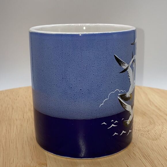 Vintage Otigiri Seagulls and Lighthouse Mug - Picture 4 of 6